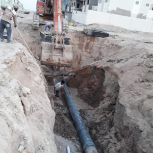 أعمال البنية التحتية