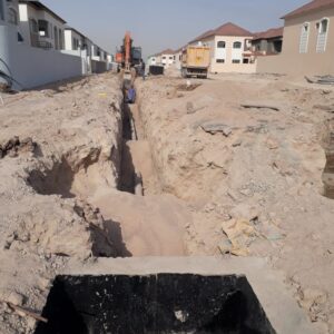 أعمال البنية التحتية